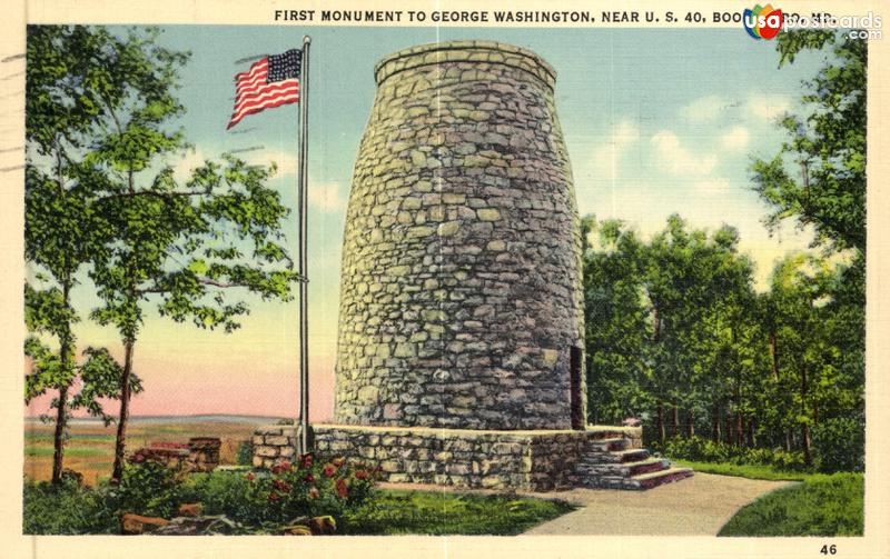 First Monument to George Washington