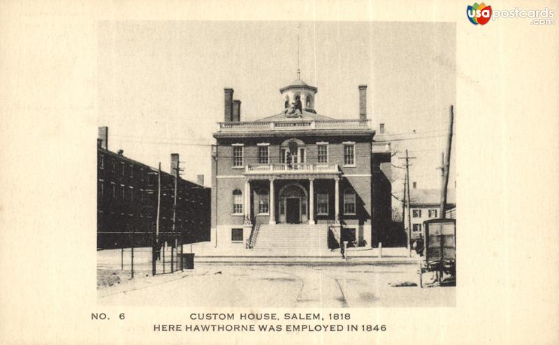 Custom House, Salem, 1818