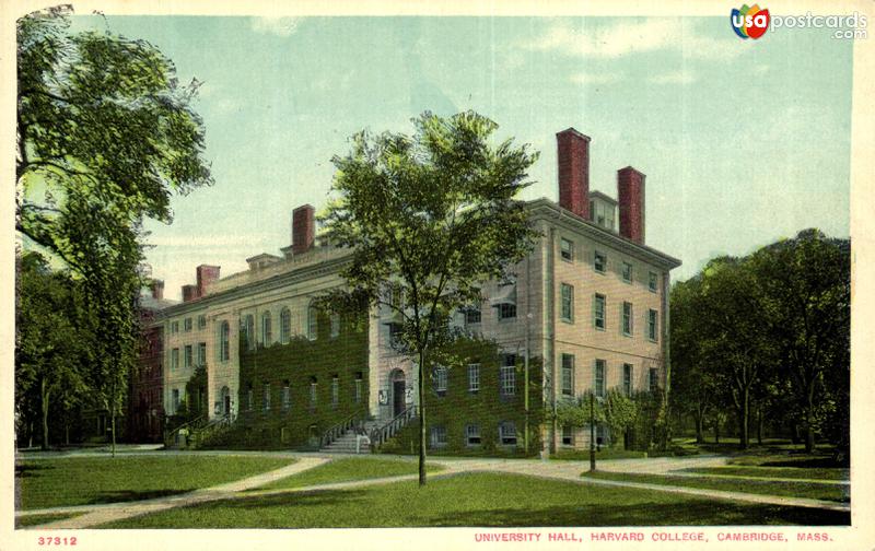 University Hall, Havard College