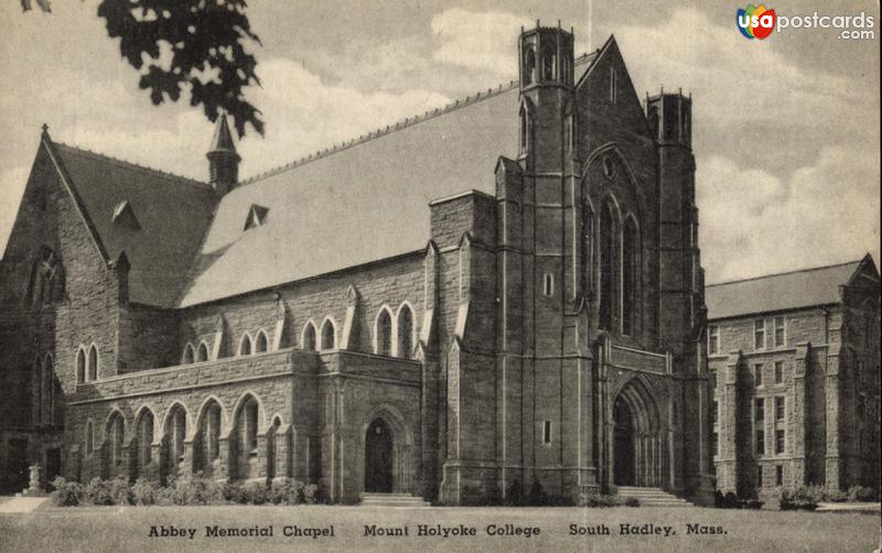 Pictures of South Hadley, Massachusetts, United States: Abbey Memorial Chapel. Mount Holyoke College