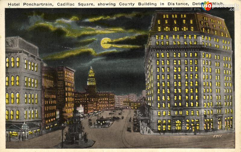 Hotel Ponchartrain, Cadillac Square