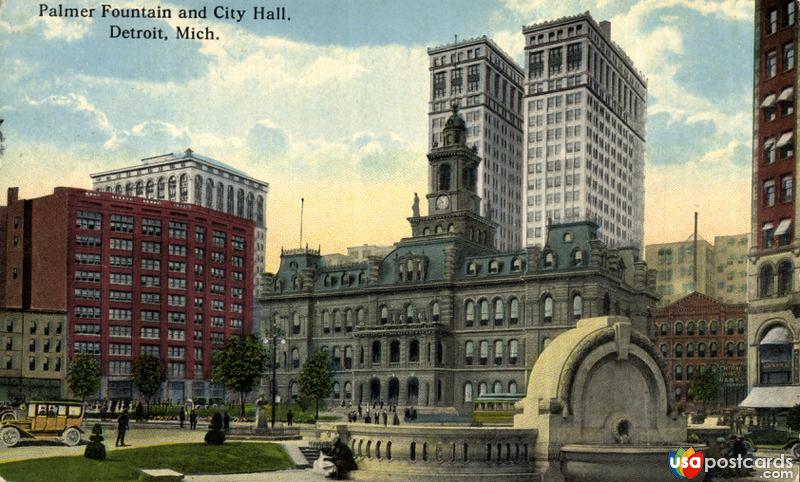 Palmer Fountaint and City Hall