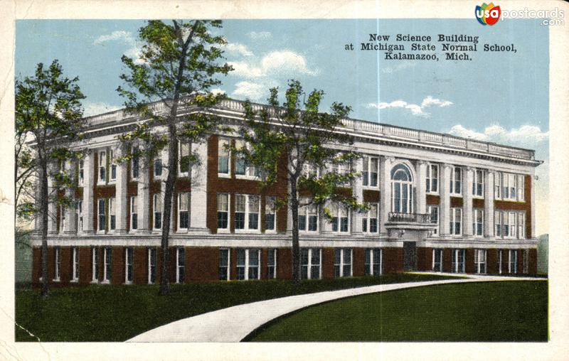 New Science Building at Michigan State Normal School