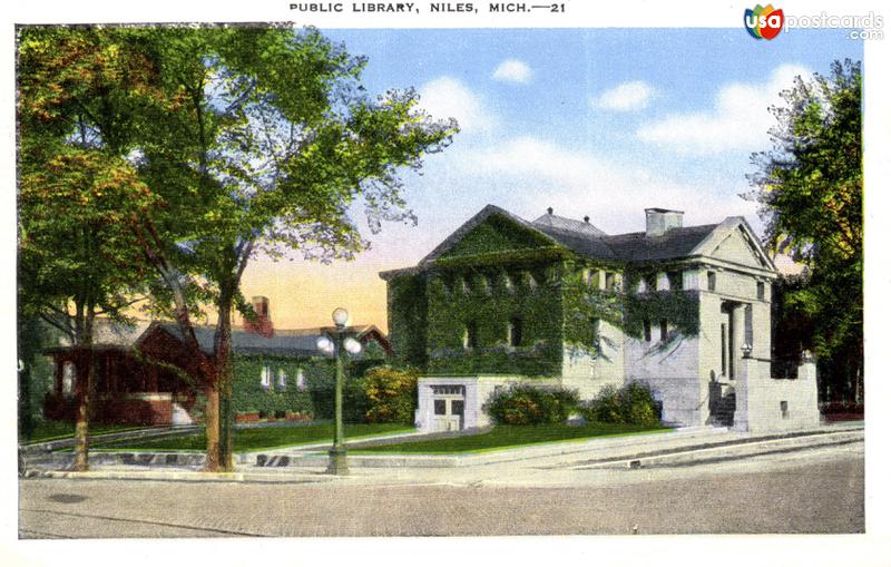 Pictures of Niles, Michigan, United States: Public Library