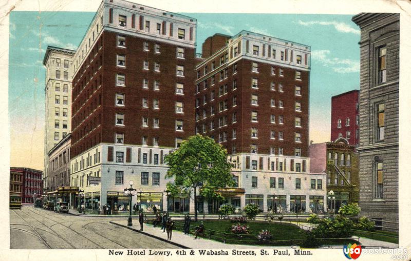Pictures of St. Paul, Minnesota, United States: New Hotel Lowry, 4th & Wabasha Streets
