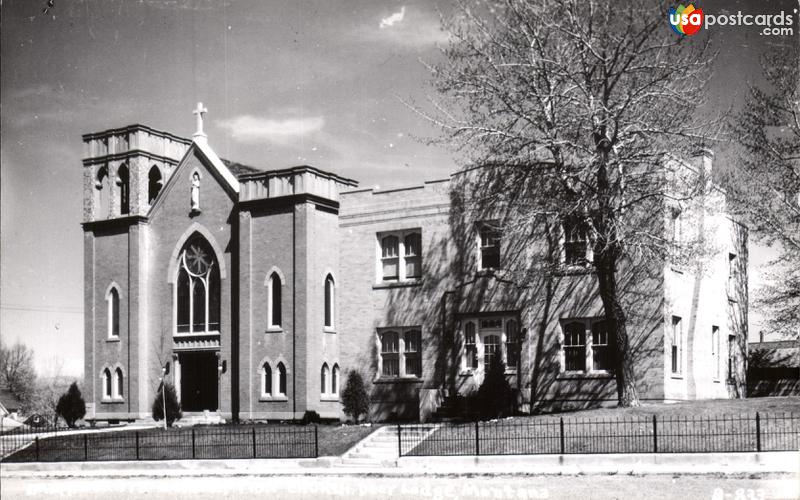 Vintage postcards of Deer Lodge