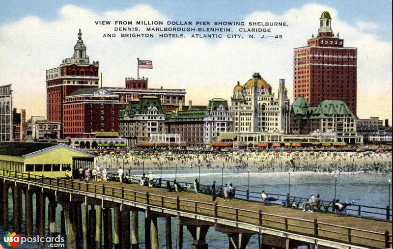 View from Million Dollar Pier Showing Shelburne