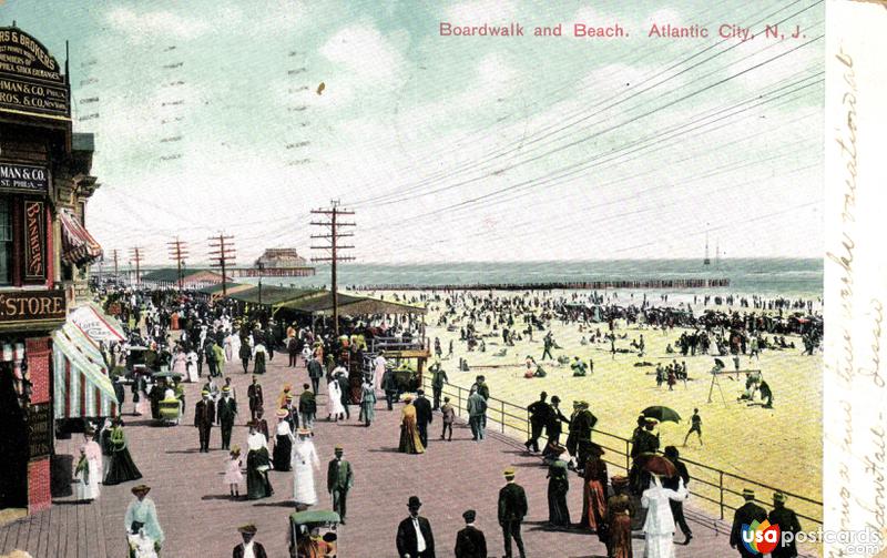Boardwalk and Beach