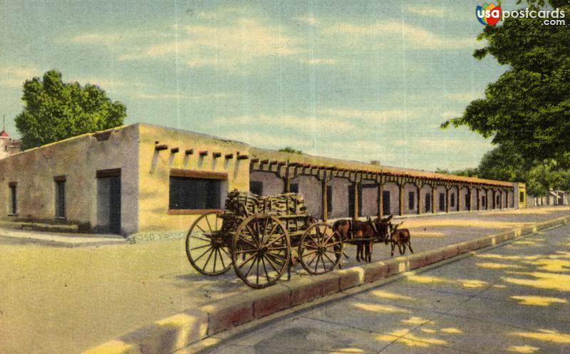 Vintage postcards of Santa Fe