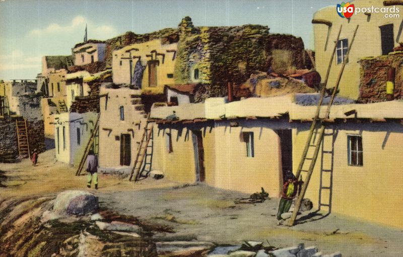 Vintage postcards of Hopi