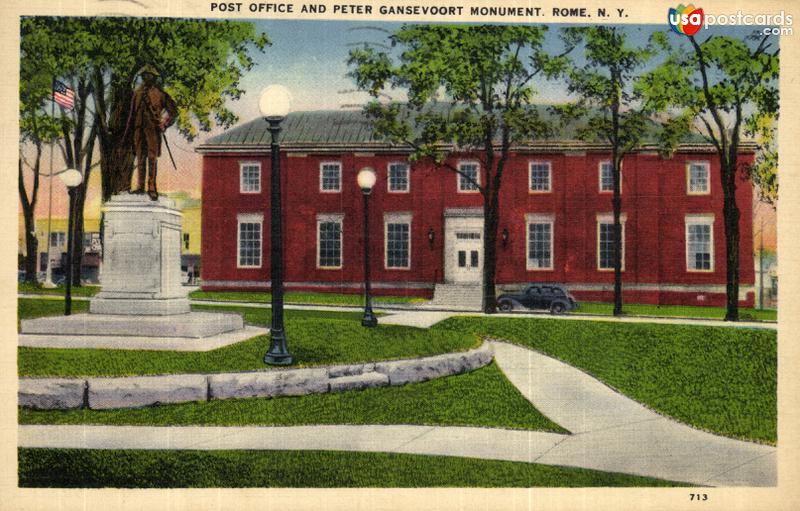 Post Office and Peter Gansevoort Monument