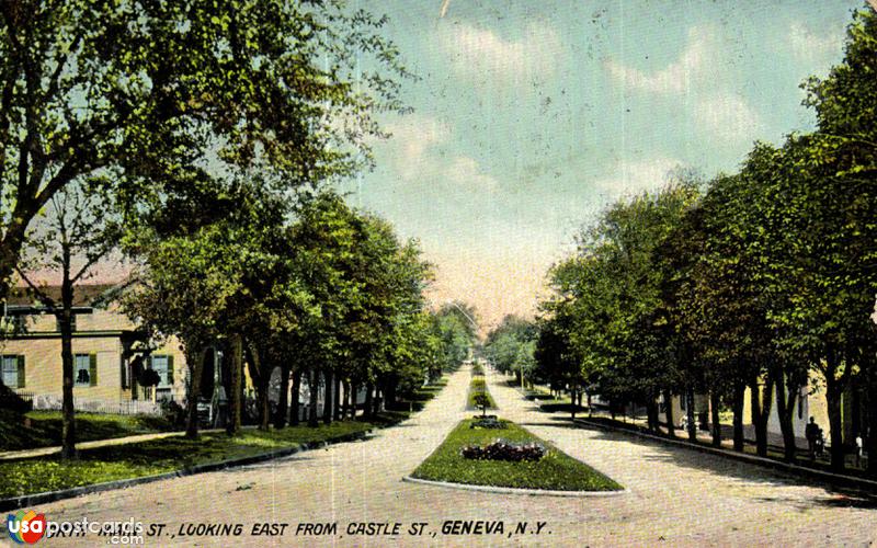 North Main St., Looking East from Castle St.