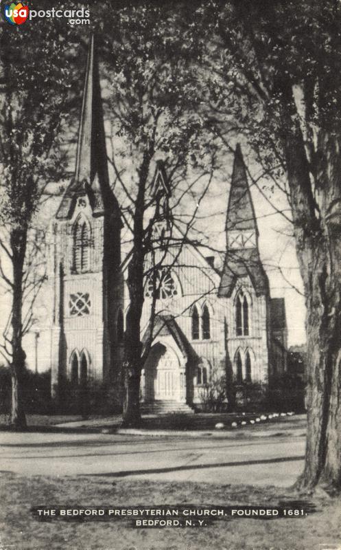 The Bedford Presbyterian Church, Founded 1681