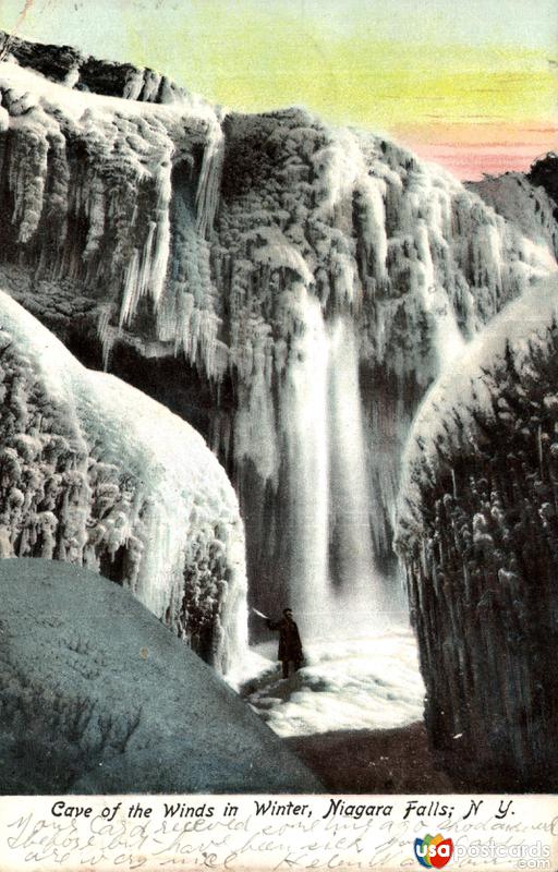 Cave of the Winds in Winter, Niagara Falls