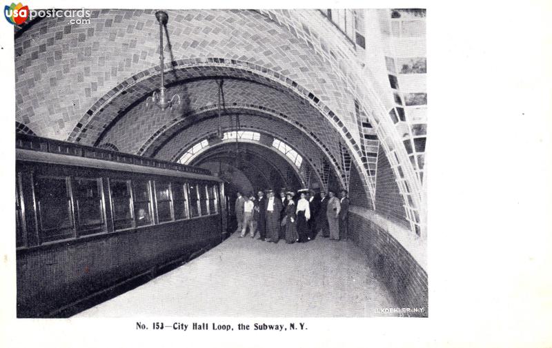 City Hall Loop, the Subway