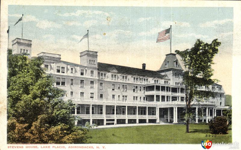 Vintage postcards of Adirondacks