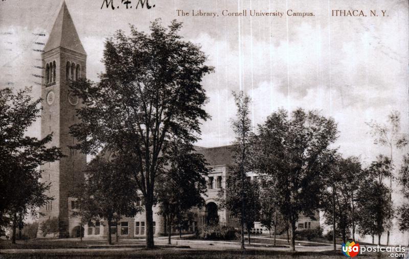 Vintage postcards of Ithaca