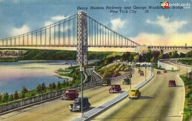 Henry Hudson Parkway and George Washington Bridge