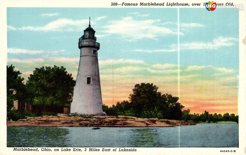 Famous Marblehead Lighthouse, over 100 Years Old