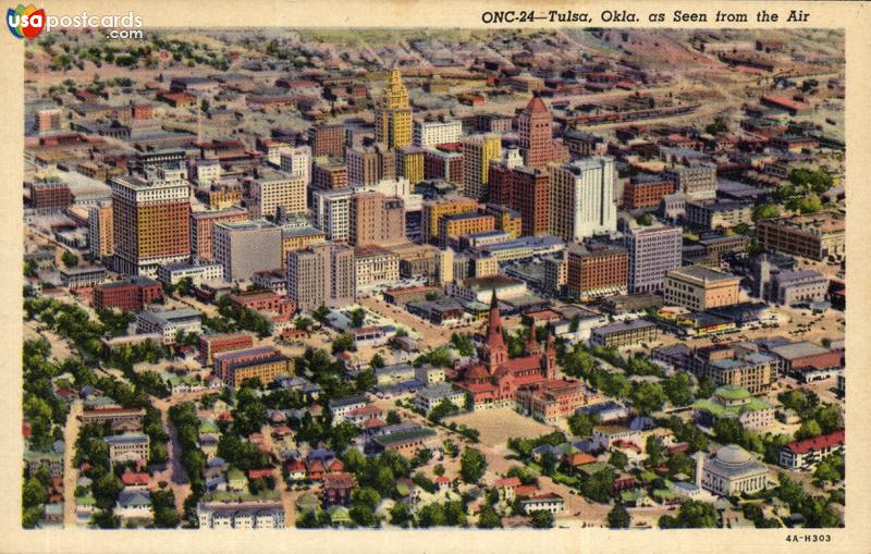 Tulsa as Seen from the Air