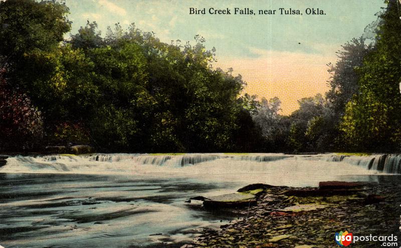 Bird Creek Falls near Tulsa