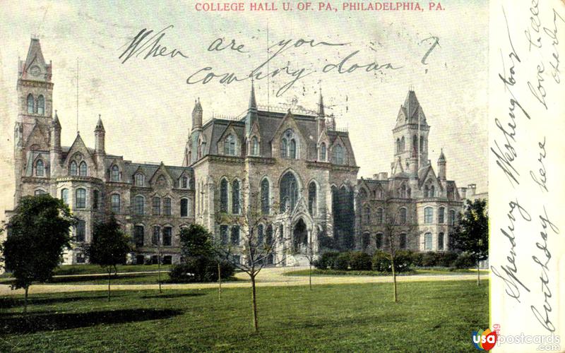College Hall University of Pa.