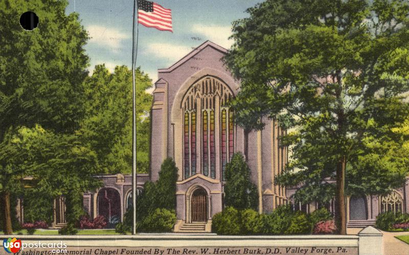 Washington Memorial Chapel Founded by the Rev. W. Herbert Burk, D. D.