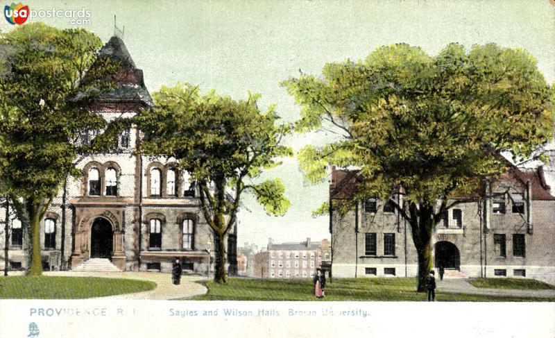 Sayles and Wilson Halls Brown University