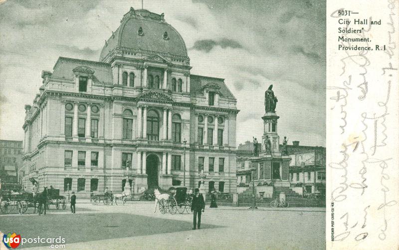 City Hall and Soldiers´ Monument