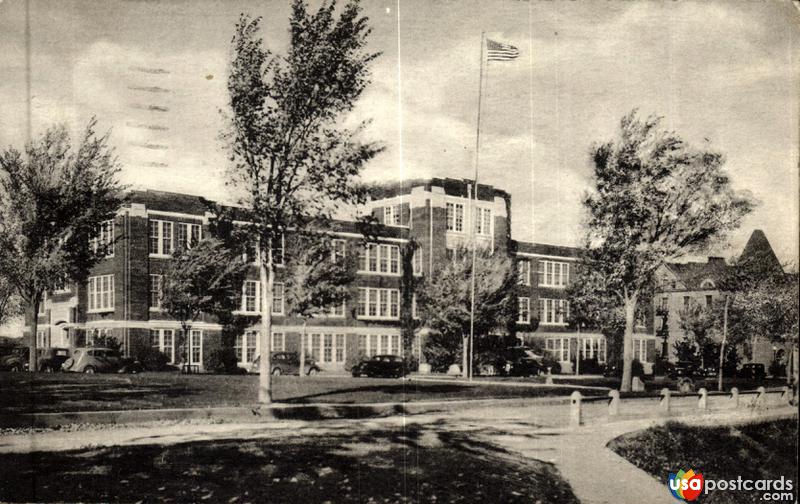 Vintage postcards of Spearfish