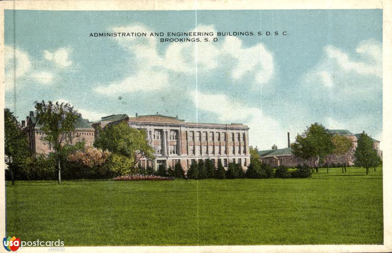 Administration and Engineering Buildings, S. D. S. C.