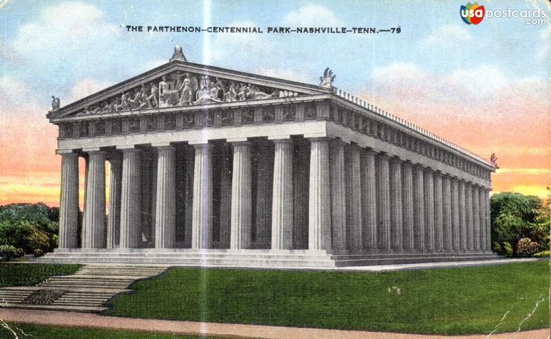 Pictures of Nashville, Tennessee, United States: The Parthenon-Centennial Park