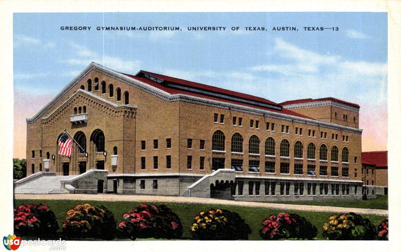 Gregory Gymnasium-Auditorium, University of Texas