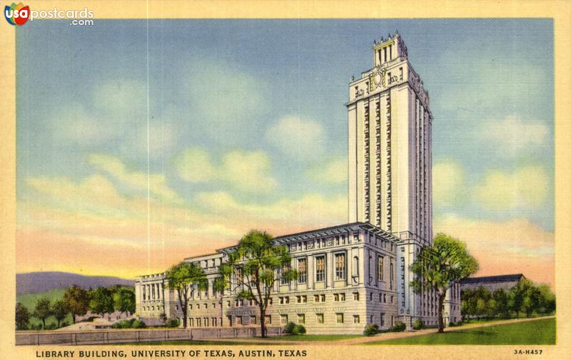 Library building, University of Texas