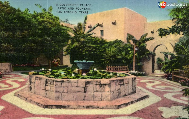 Governor´s Palace, Patio and Fountain