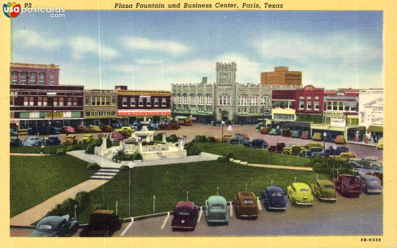 Plaza Fountain and Business Center