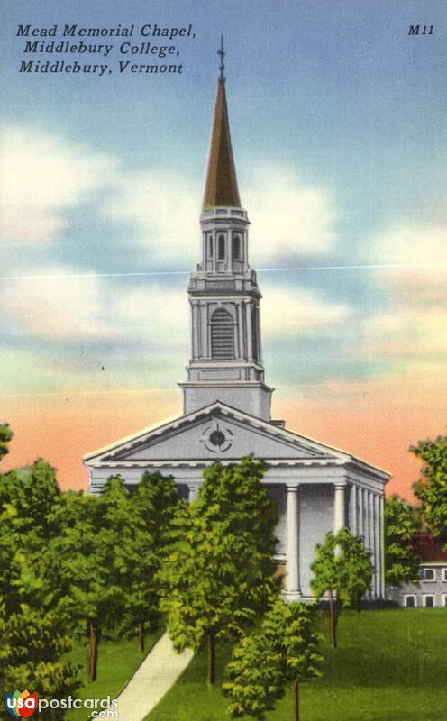 Mead Memorial Chapel, Middlebury College