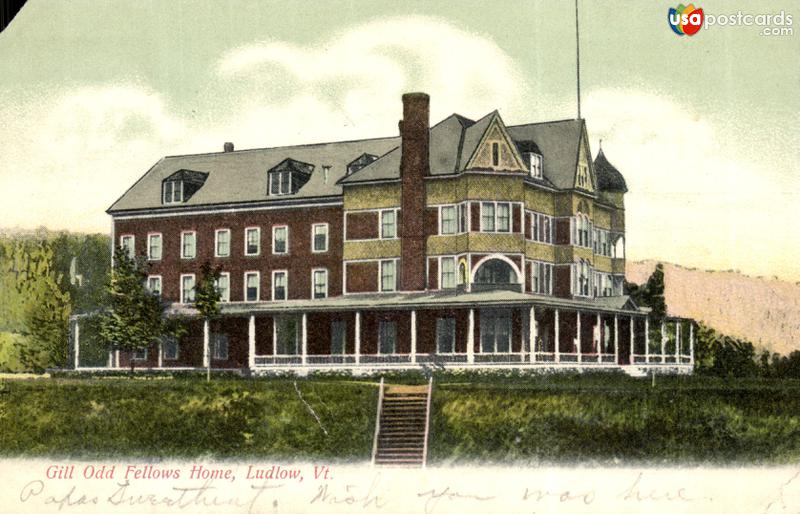 Pictures of Ludlow, Vermont, United States: Gill Odd Fellows Home