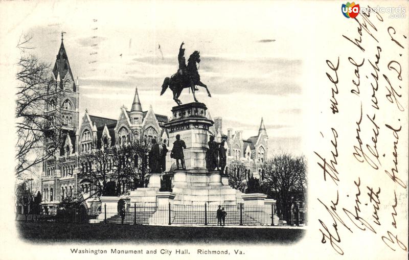 Washington Monument and City Hall