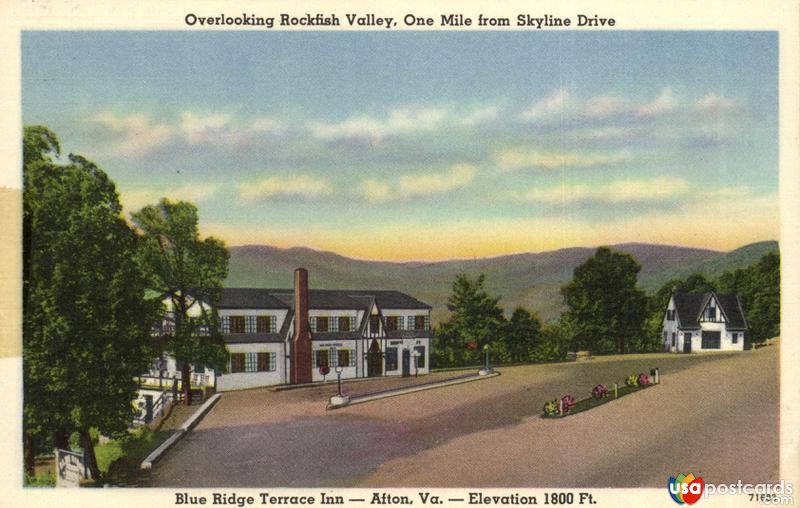 Overlooking Rockfish Valley, Blue Ridge Terrace Inn