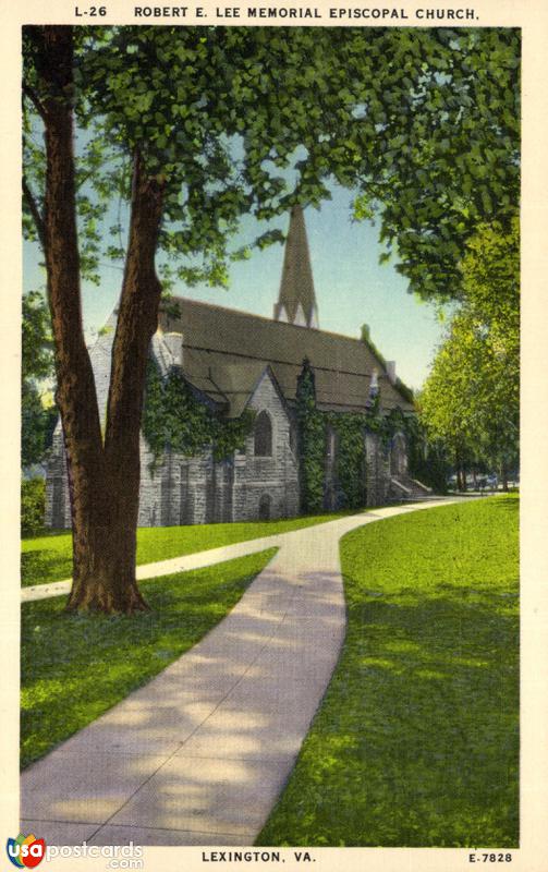 Pictures of Lexington, Virginia, United States: Robert E. Lee Memorial Episcopal Church