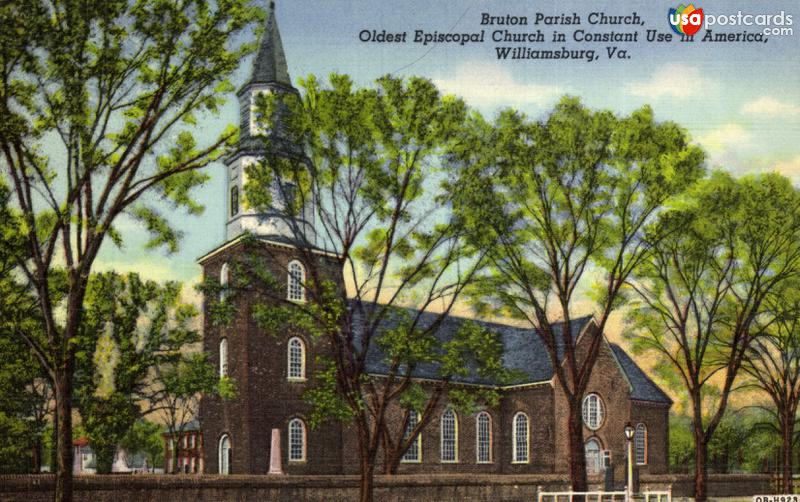 Bruton Parish Church, Oldest Episcopal Church in Constant Use in America
