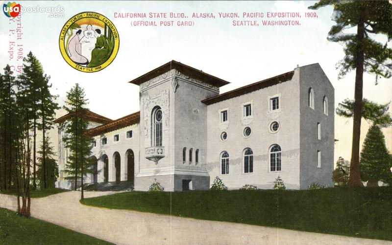 California State Bldg., Alaska - Yukon - Pacific Exposition