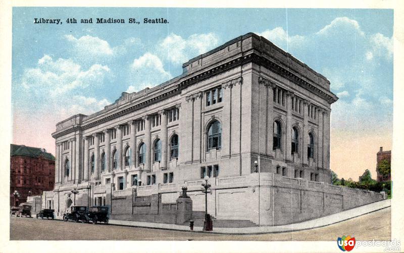 Library, 4th and Madison St., Seattle