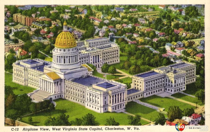 Airplane View, West Virginia State Capitol