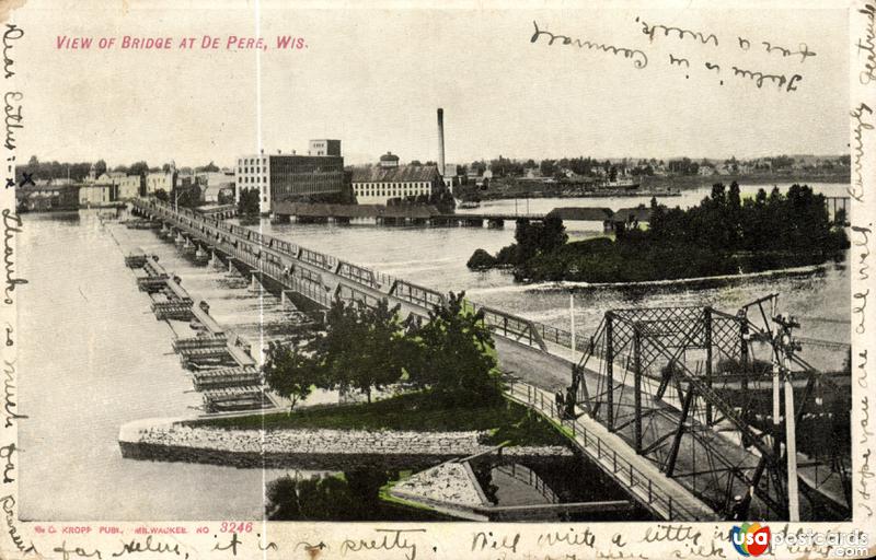 View of Bridge at De Pere