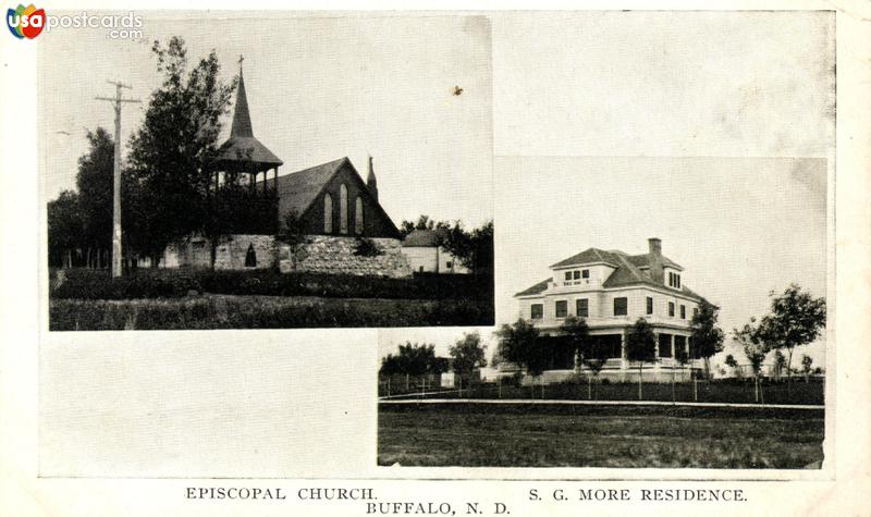 Episcopal church / S. G. More residence