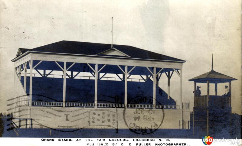 Grand stand at the fairgrounds