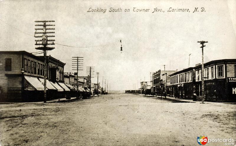 Looking South on Towner Avenue