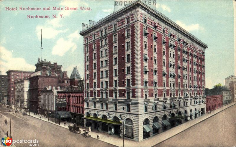 Hotel Rochester and Main Street West